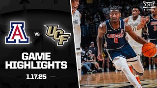 #1 Arizona vs. UCF Game Highlights | 2025-26 Big 12 Men's Basketball