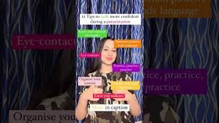 How to be more confident while delivering a presentation? #confidence #presentationskills