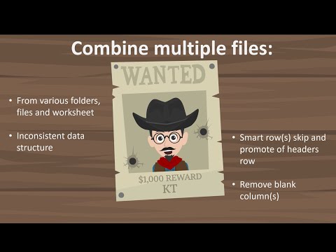 Power Query (Excel) | Combine files: different file path, inconsistent format | M Code & Function