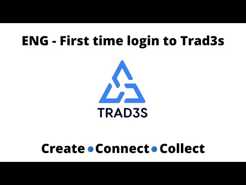 ENG - First Time Login Trad3s