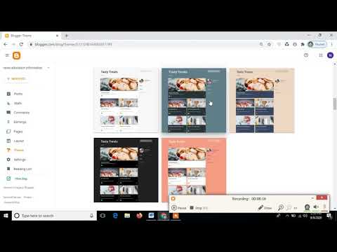 How To Create a Free Blog/Website on Blogspot.com