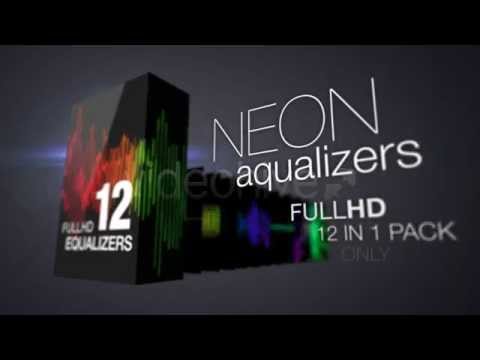 Audio Equalizers Footages Pack