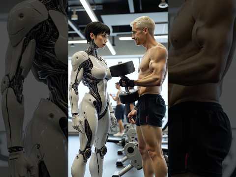 AI Gym:Robot personal trainer #robot