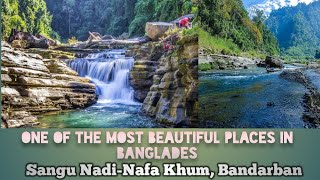 One of the most beautiful places in Bangladesh is Sangu Nadi-Nafa Khum, Bandarban.👌❤️
