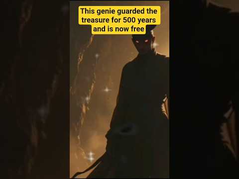This genie guarded the treasure for 500 years and is now free😭😭