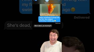 DEAD FISH!!!🐠 *Texting Random Numbers!* #Shorts
