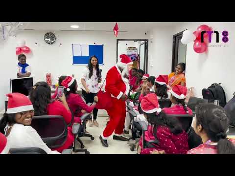 Christmas Celebration at M8 IT Solutions Pvt Ltd #christmas #celebration #m8itsolutions