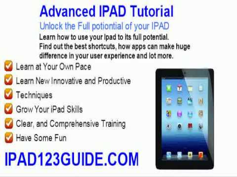 ipad lessons for beginners