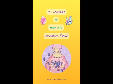 CRYSTALS for CREATIVE FLOW ( #shorts )