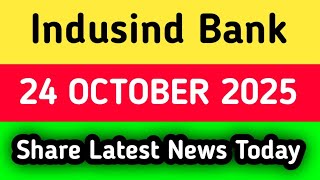 IndusInd Bank share latest news | IndusInd Bank share news | IndusInd bank share news today