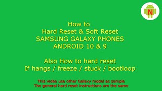 Samsung Galaxy A20 Hard Reset / Soft Reset / Factory reset