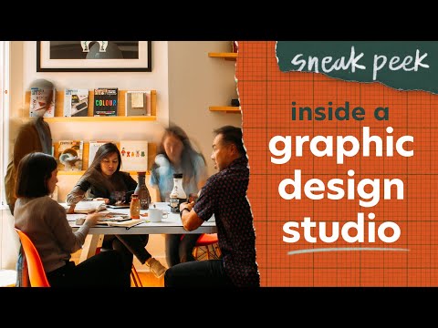 SNEAK PEEK | Inside a Graphic Design Studio