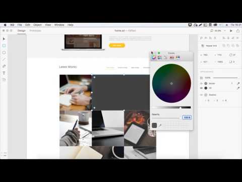 Website Design Speed Art #2: Adobe XD | WebDesign Master