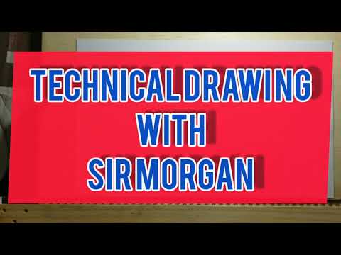 TECHNICAL DRAWING: DIVIDE A LINE INTO A GIVEN RATIO