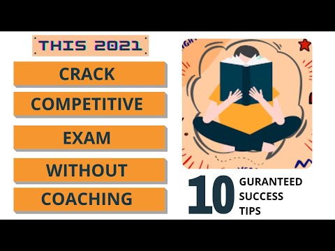How to crack COMPETITIVE EXAMS Without COACHING | Bina coaching  UPSC ki taiyari kaise kare |