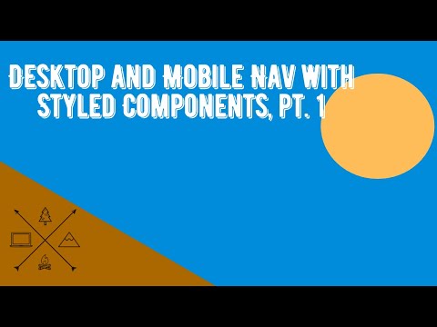 Gatsby and Styled Components - Navigation #1 - Desktop