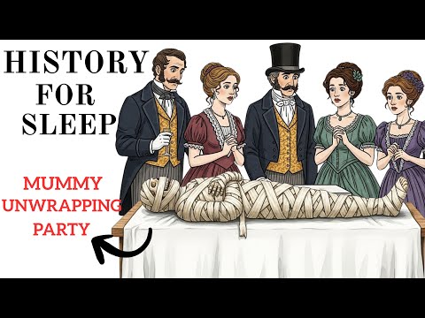 Why Victorians SHOCKINGLY Unwrap Mummies at Social Gatherings | History For Sleep |