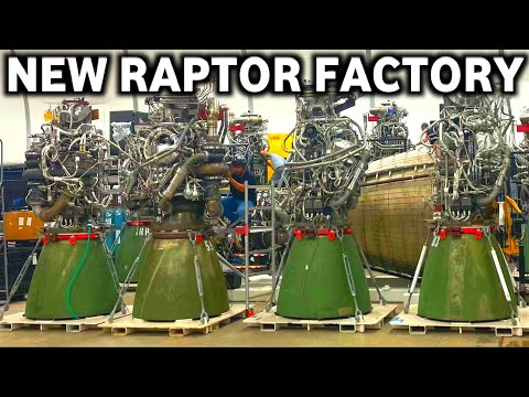 SpaceX *New* Raptor Engine Factory (Most Advanced Rocket Engine Factory)