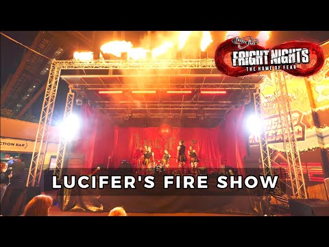 LUCIFER'S LAIR Fire Show | Thorpe Park Fright Nights 2023