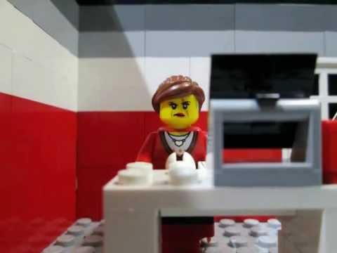 Lego teacher and student
