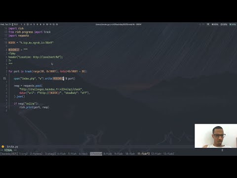 [AR] hackday25 web challs walkthrough (js debug, ssrf, port scan) - part1