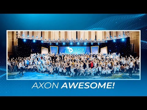 Axon Active's 10-year Anniversary Gala dinner 2019