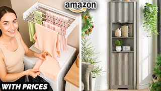 25 New AMAZON FINDS for TINY Apartments | Smart Space Saving Furniture Ideas [With Prices]