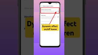 Dynamic effect on karen | dynamic effect off karen | how to on dynamic effect | #shorts #dynamic