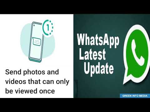 How to send disappearing photos and videos on whatsapp | whatsapp view once feature