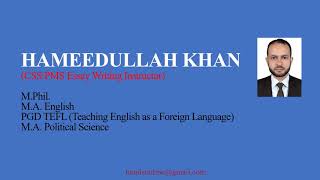 CSS/PMS Essay 2.  Backwardness of Women Leads to Backwardness of The Nation