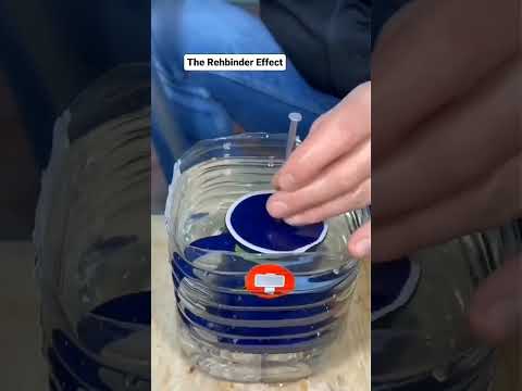rehbinder effect #physics #science #insane #share #shorts #youtubeshorts