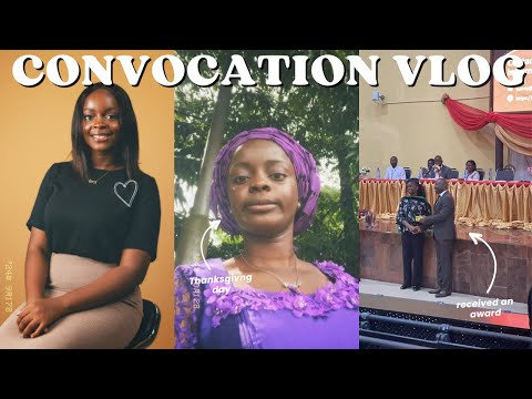 MY CONVOCATION VLOG: MY RANTS 😭+ I GRADUATED WITH A FIRST CLASS👩‍🎓 || COVENANT UNIVERSITY 19TH SET🥳