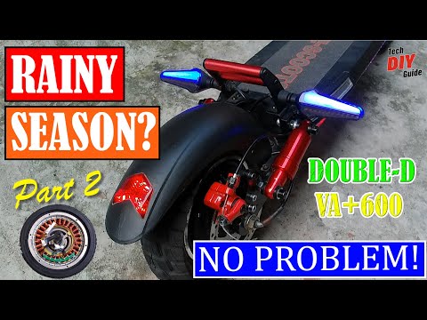 HOW TO WATERPROOF YOUR ELECTRIC SCOOTER HUB MOTOR PART 2 ASSEMBLING (Time-lapse) DOUBLE-D DDVA+ 600