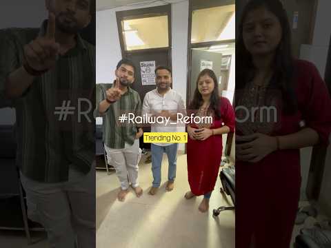 Students हक़ देना होगा | Trending NO. 1 Twitter X Campaign- #Railway_Reform