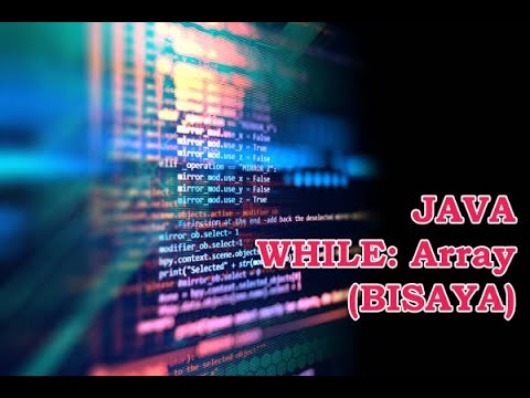 While Loop Array (BISAYA)