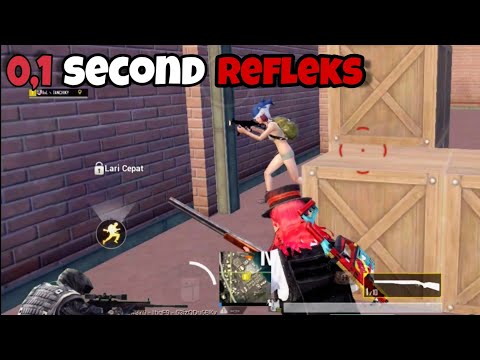 Instan REFLEK 😎. PUBG MOBILE INDO lagi larian reflek with hp kentang
