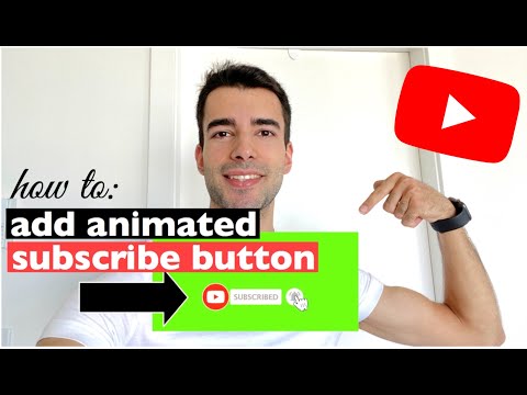 How To Make A Green Screen Subscribe Button In iMovie