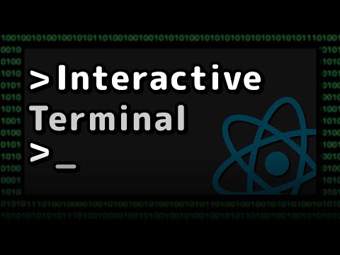 Creating an Interactive Terminal in React | Tutorial