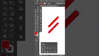Logo design - Illustrator tips F icon #shorts