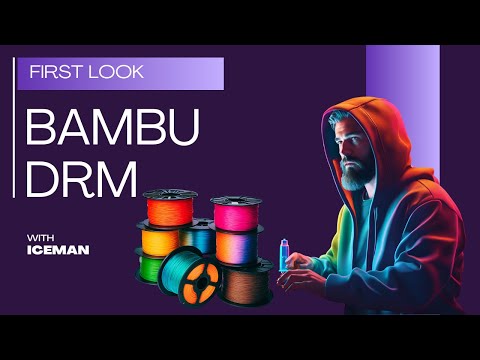 First look at Bambu 3d printer DRM
