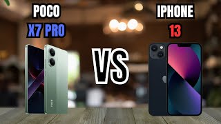 POCO X7 PRO VS IPHONE 13
