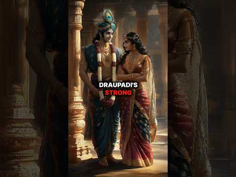 Draupadi's Unique Friendship With Krishna #shorts #short #sanatandharma