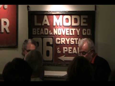Ed White and Michael Greenberg at Tenement Museum Part I