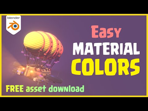 Easy Materials using Blender