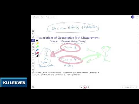 Zoom Lecture 1: Foundations of Quantitative Risk Measurement