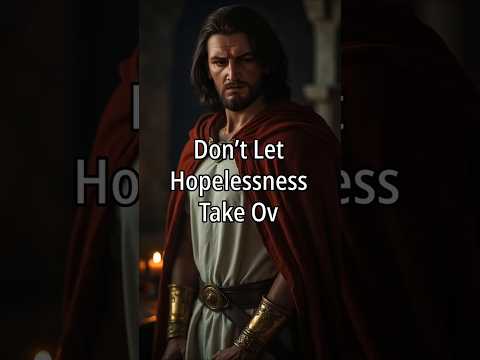 Overcoming Hopelessness: Finding God's Strength When You Want to Quit | Faith Message