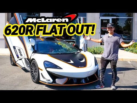 2020 McLaren 620R FLAT OUT on the STREET! Owner's Review, First Drive and Detailed Tour
