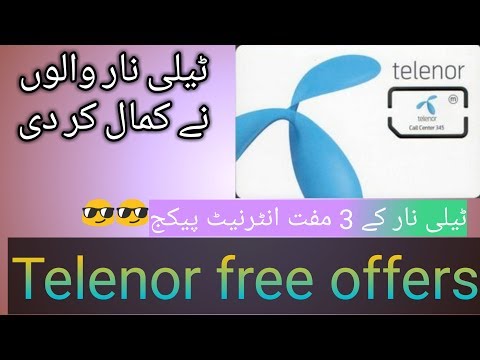 Telenor free internt offers.free code.