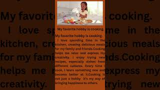 My favorite hobby is cooking  #englishroutine #learnenglish