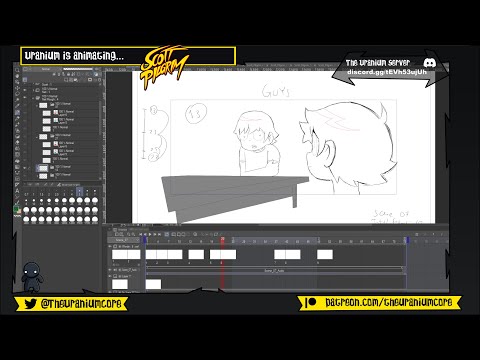 Uranium animates: Scott Pilgrim Comic Book Fan Adaptation